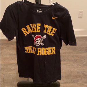 Nike black baseball shirt